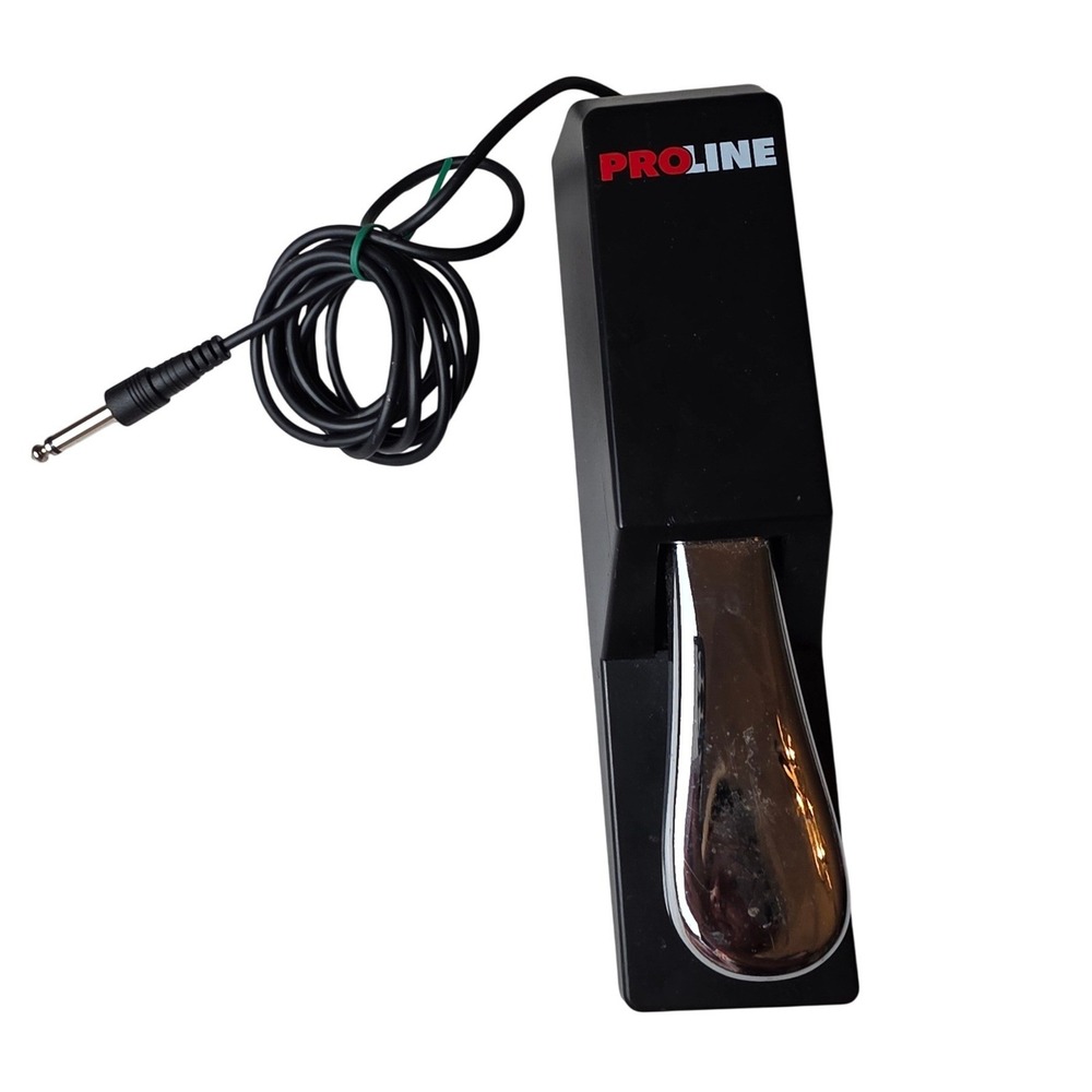 Proline PSS2 Universal Sustain Pedal for Digital Pianos‎ and Keyboards Black H2